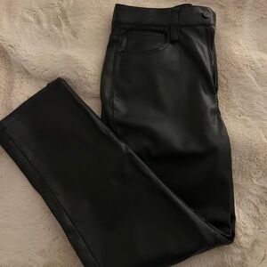 Madewell Leather Pants